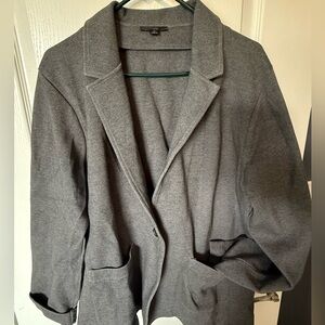 J. Crew Heather Gray Soft Blazer type jacket